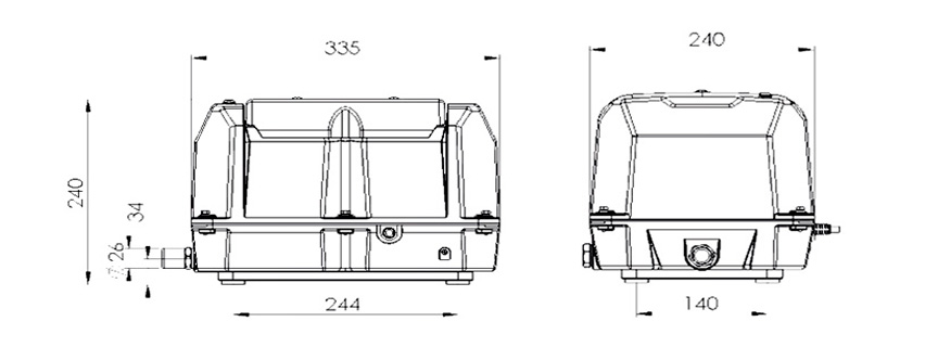 Wymiary Secoh jdk-300
